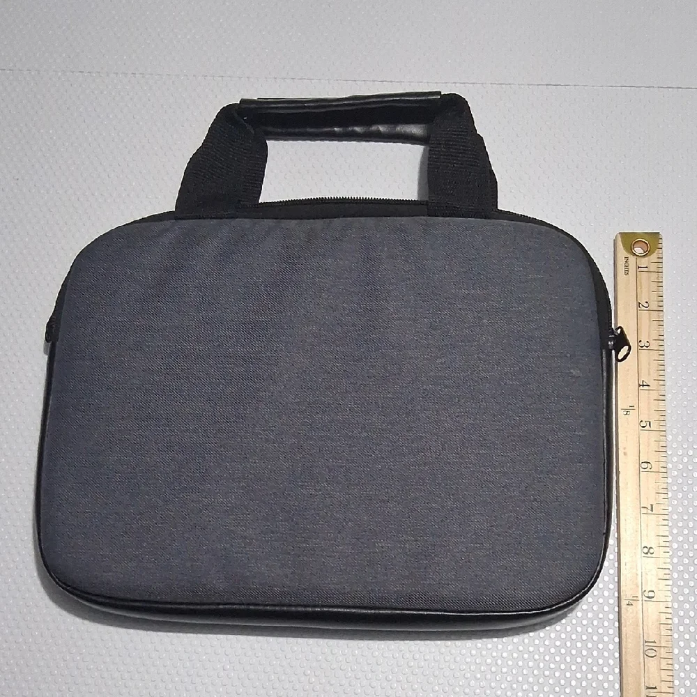 High Sierra Gray and Red Laptop Bag
